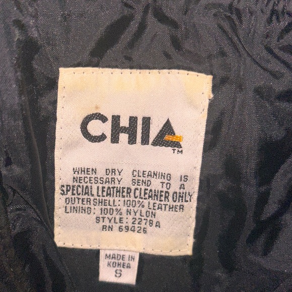 Women's Vintage Leather Top - Picture 5 of 5